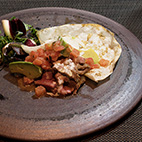 仔羊のロートロ炭火焼き　ケバブ風