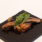 煮穴子とラタトゥユのサラダ