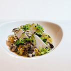 鮎ときゅうり、鮑のリゾッティーニ